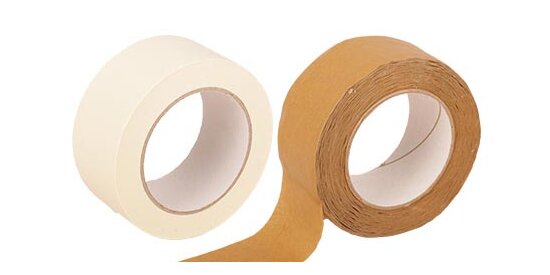 Paper adhesive tapes