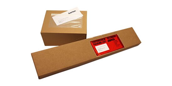 Packing list pouches
