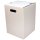 1-piece cardboard stool white | 300x300x420 mm