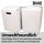 1-piece cardboard stool white | 300x300x420 mm