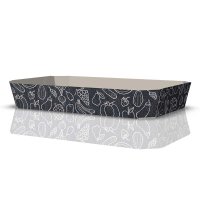 Schalen Anthrazit | 500 g | 180x110x30 mm