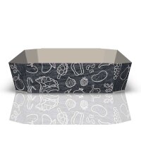 Trays anthracite | 500 g | 180x110x30 mm
