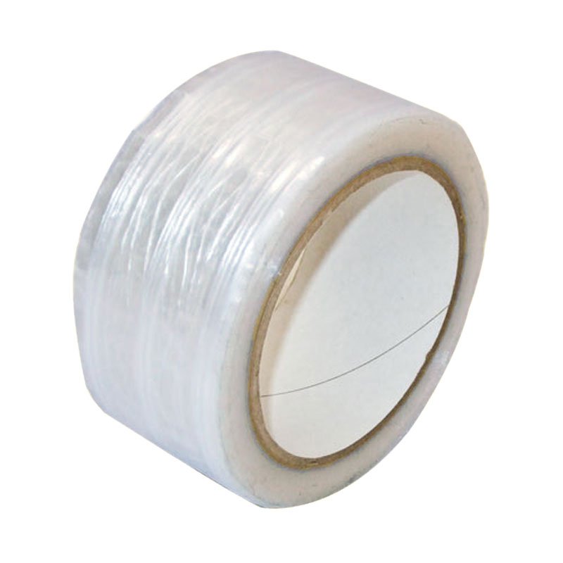 Thread-reinforced PP adhesive tapes - very strong adhesive strength | 50 mm x 66 m | white