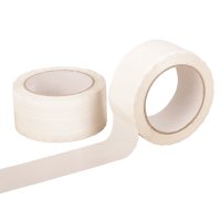 Thread-reinforced PVC adhesive tapes - strong adhesive strength | 50 mm x 66 m | white