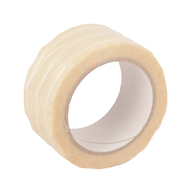 Thread-reinforced PVC adhesive tapes - strong adhesive strength | 50 mm x 66 m | transparent