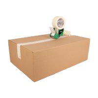 Papier-Klebebänder - starke Klebkraft | 50 mmx50 lfm | weiß