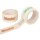Printed paper adhesive tapes | 50 mm x 50 m | 3c printing | white