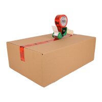 PVC adhesive tapes - strong adhesive force | 50 mm x 66 rm | risk of breakage