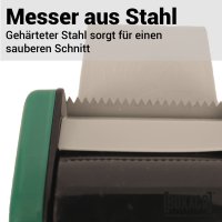 Handabroller für Klebebänder bis 50 mm Bandbreite | geräuscharm Abrollen