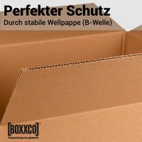 1-wellige Faltkartons 427 x 362 x 365 mm