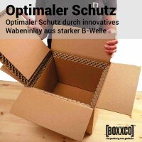 BOXXcool Faltkartons mit Wabeninlay | 237x187x190 mm | 7,5 Liter I DKN