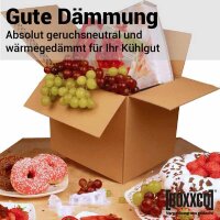 BOXXcool Faltkartons mit Wabeninlay | 237x187x190 mm | 7,5 Liter I DKN