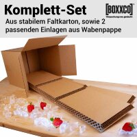 BOXXcool Faltkartons mit Wabeninlay | 307x227x230 mm | 15 Liter I DKN