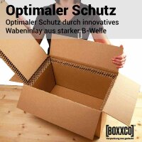BOXXcool Faltkartons mit Wabeninlay | 407x227x230 mm | 20 Liter I DKN