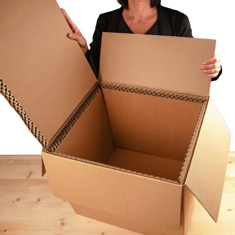 BOXXcool Faltkartons mit Wabeninlay | 387x322x325 mm | 40 Liter I DKN