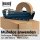 Wet adhesive tapes - unreinforced | 60 mm x 200 m | brown