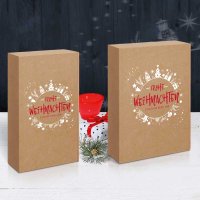 Presentation boxes Christmas Joy | 3 wine/champagne...