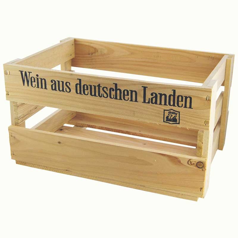 Wooden crates 415x295x230 mm | 15s 0,75 l /12s 1 l wine