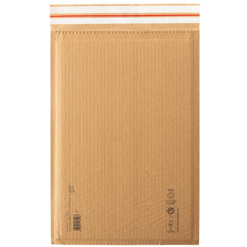 BOXXpaper padded mailing bags with return closure 180x265 mm