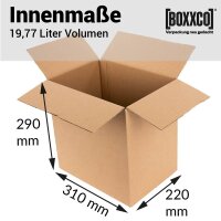 1-wall folding cartons 310x220x290 mm (DIN A4)