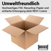 2-wall folding cartons 385x385x350 mm | Euro pallet cartons