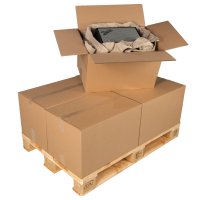 2-wall folding cartons 580x380x350 mm | Euro pallet cartons