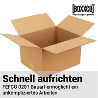 1-wall folding cartons 350x300x160-220 mm