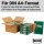 1-wall folding cartons 350x300x160-220 mm