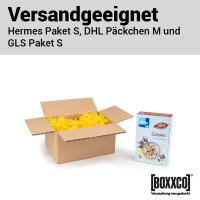 Double-walled folding boxes 285x190x140 mm