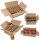 2-wall folding cartons 285x285x138 mm