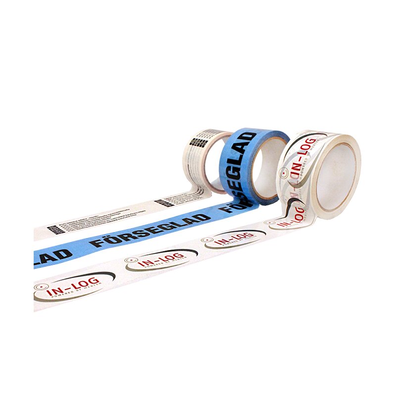bedruckte PVC-Klebebänder | 50 mmx66 lfm | 2c-Druck | weiß