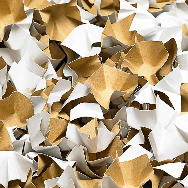 BOXXfill Füll- und Polsterchips - 120 L Karton | Weiß I DKN