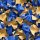 Decofill Filling and Cushioning Chips - 120 L Carton | Blue