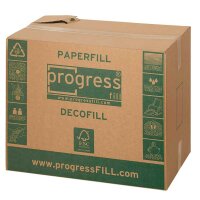 BOXXfill Füll- und Polsterchips Decofill - 120 L Karton | Schwarz/Schwarz I DKN