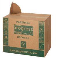BOXXfill Füll- und Polsterchips Decofill - 120 L Karton | Schwarz/Schwarz I DKN