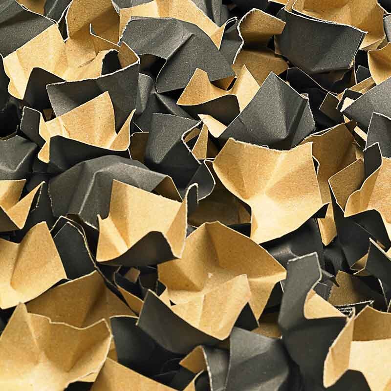 BOXXfill Füll- und Polsterchips - 240 L Karton | Schwarz I DKN