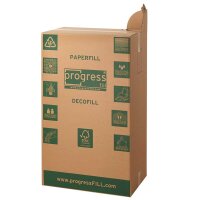 Filling and cushioning chips Decofill - 240 l carton | black