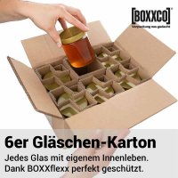 BOXXflexx glass shipping boxes | 6 glasses