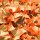 Filling and cushioning chips Decofill - 240 l carton | orange