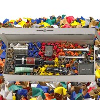 BOXXfill Füll- und Polsterchips Decofill - 240 L Karton | Mixed color I DKN