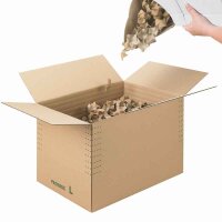 Filling and upholstery chips Decofill - 240 l carton | black/black