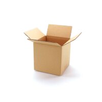 1-wellige Faltkartons 150x150x150 mm