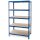 Metall-Schwerlastregal Blau 1800x1200x300 mm - 5 Böden