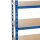 Metall-Schwerlastregal Blau 1800x1200x300 mm - 5 Böden