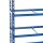 Metall-Schwerlastregal Blau 1800x1200x300 mm - 5 Böden