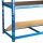 Metall-Schwerlastregal Blau 1800x1200x300 mm - 5 Böden