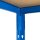 Metal heavy duty shelving blue 1800x900x400 mm - 5 shelves