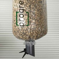 Filling and cushioning chips Decofill - 400 l bag | silver/silver