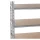 Metall-Schwerlastregal verzinkt 1800x600x600 mm - 5 Böden