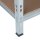 Galvanized metal heavy duty shelving 1800x1000x450 mm - 5 shelves